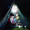 LED Campinglampe, Glühbirne mit Haken und Akku | HWL-007