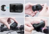 Elektronische Fahrradklingel mit Alarm 125 dB | Wasserdichte Türklingel mit Diebstahlalarmfunktion | EH-128