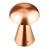 LED-Tischleuchte mit integriertem Akku | Nachttischleuchte mit drei Lichtfarben | Stimmungslicht für Hotel, Restaurant | HJA24-copper