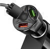Schnellladegerät fürs Auto 3x USB | Schnellladung Quick Charge 3.0 | CA-007