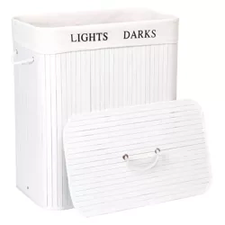 Wäschekorb | 100 l | weiß | ZYL-100L-WHITE