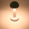 Kabellose Tischlampe | Touch-Nachtlicht mit einstellbarer Lichtfarbe | Pilz-USB-Lampe | HJA11-SILVER