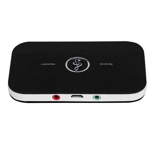 Bluetooth-Adapter 5.0 | Multifunktionsgerät 2-in-1 | Empfänger und Sender | B6-Schwarz