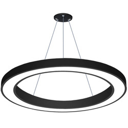 Deckenpendelleuchte LED 60W | rund | Aluminium | flimmerfrei | Φ100x6 | LPL-004