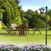 Gartenlaterne, Säule, Solarlampe | 150cm, 600mAh | Solarlampe - Gartenlaterne TYD-H1.5M