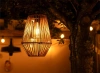 Kabellose Solarlampe | Gartenlampe mit Halterung | JX21-Bambus