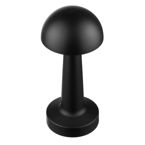 Kabellose Tischlampe | Touch-Nachtlicht mit einstellbarer Lichtfarbe | Pilz-USB-Lampe | HJA11-SCHWARZ