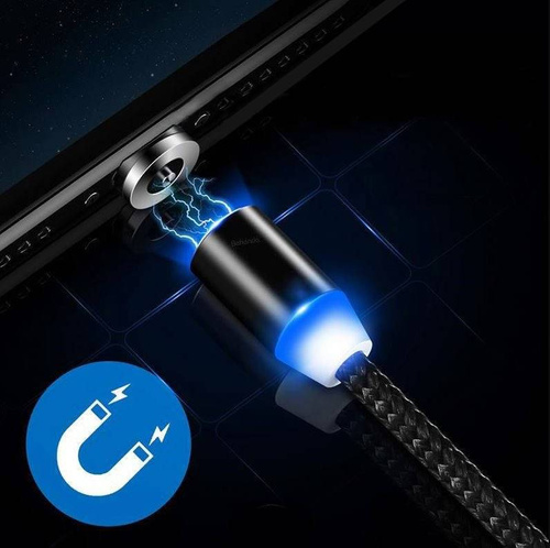 3-in-1 2M | Magnetisches USB-Ladekabel für Handy | Quick Charge 3.0 2.4A | AM23