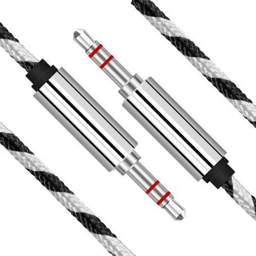 Kabel Mini Jack 1,5M | Verstärkte Anschlüsse | 5 Farben | AB-1.5-1.5M