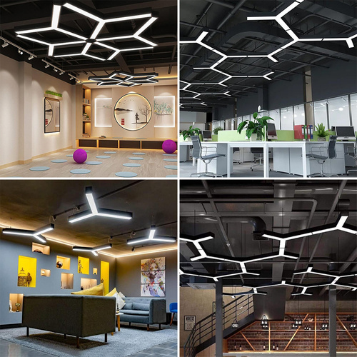 30W Y-förmige LED Pendelleuchte | Moderne 4000K Deckenleuchte mit Höhenverstellung LPL-001