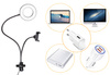 LED-Ringlampe 30W auf flexiblem Ständer | für Make-up, Videokonferenzen | SENY-3.5IN