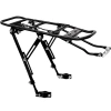 Fahrrad-Gepäckträger hinten mit Federklappe | Aluminium, verstellbar, bis 27 kg Tragkraft | BIK-ZJ667