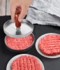 Burgerpresse | Fleischwolf | Grillfleischform | HM-S117-SILBER