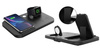 Dockingstation für Apple iPhone AirPods Watch | 15W kabelloses Ladegerät für Telefon und Kopfhörer | Reiseversion | WD-04