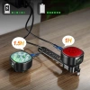USB-C IP65 LED-Fahrradlicht-Set | Fahrradbeleuchtung vorne + hinten | 15 Beleuchtungsmodi | 05BR0013