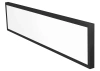 LED-Deckenpanel | Aufputz-Plafond 120x30cm | 60W, 6000lm | Schwarz