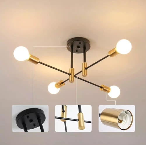 LED-Deckenleuchte | mehrere Lichtquellen | RLH-40S-W