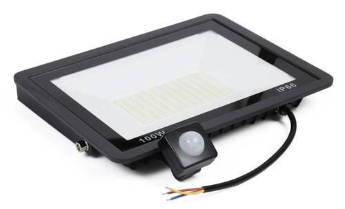 LED-Strahler 100W mit Bewegungs- und Dämmerungssensor | 9500 lm | 220V | BLS-100W