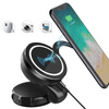 Autohalterung mit magnetischem Ladegerät | Qi, MagSafe, 15W | für Windschutzscheibe oder Armaturenbrett | WH-69