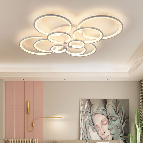 Mehrfachfunktionale moderne Pendelleuchte | LED | Weiß | RLG-C180W-W