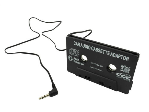 AUX Auto Kassetten Adapter für Smartphone, CD-Player, MP3, iPod mit 3,5-mm-Klinkenstecker