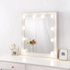 Spiegelleuchten für Schminktisch, Make-up | 10 Stück, 3 Lichtfarben, Helligkeitsregelung, 2m USB-Kabel | HZJ-V10