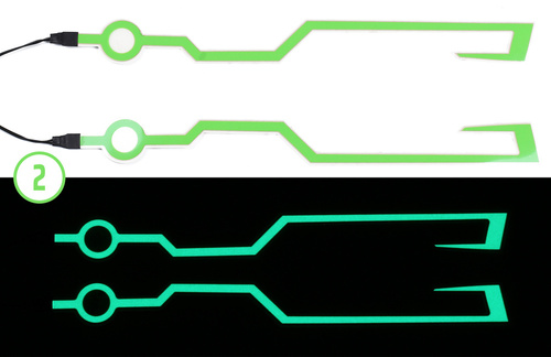 Ambient-Beleuchtung für Motorradhelm | – | – | MEL