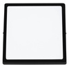 Quadrat | Schwarze LED-Deckenleuchte 24W | Nicht flimmerndes CCD-Oberflächenpanel | SY-SS124-B