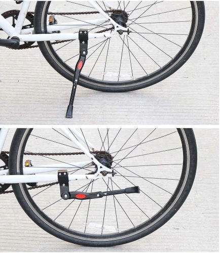 Aluminium Fahrradständer | Verstellbarer Seitenständer | Hinterradständer für 24-28-Zoll-Räder | YYBC-125