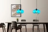 Glas-Pendelleuchte | modern | blau | GB-D28-BLue