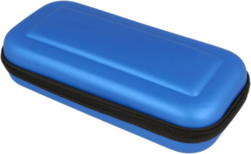 Verstärkte Hülle für Nintendo Switch Konsole | Tasche mit Netz, Fächern für 10 Kartuschen | XJ-098