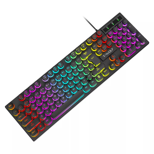Gaming-Set Tastatur und Maus, RGB-LED-Beleuchtung, USB | TF270