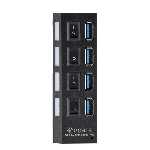 USB 3.0 Hub | Verteiler für 4 USB-Anschlüsse | YT30