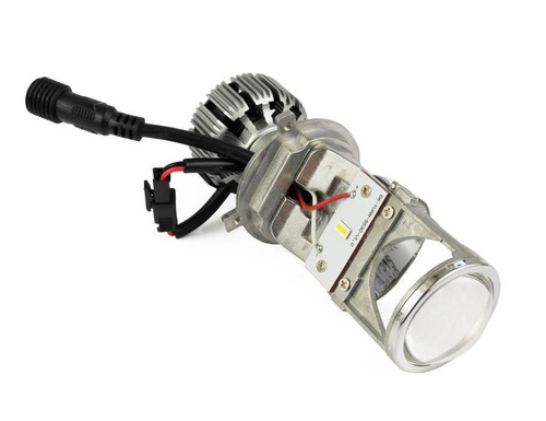H4 LED Scheinwerferlampen 60W 12000lm SMD 5530 mit Linsenprojektoren | 2 Stück