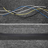 Kabel-Organizer Klettband, Kabel- und Leitungsabdeckung für Teppiche und Auslegware | 3 m | WCT-10-3M
