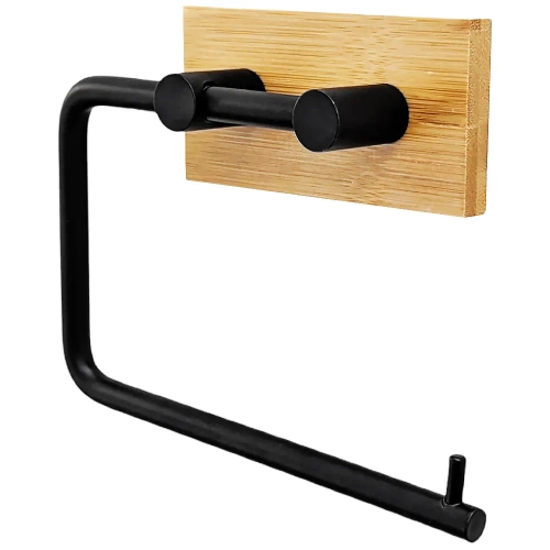 Selbstklebende Toilettenpapierhalterung | Toilettenpapierhalter | ZSH-325-SCHWARZ