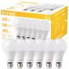 LED-Leuchtmittel Set 6x | E27 5 W | 2835 SMD CCD | 493 lm = 40 W | neutralweiß