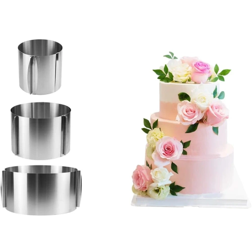 Verstellbare Tortenrandform 15-30 cm | Kuchenform | RH-T01-15CM