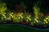 Solarblume | Solar-LED-Gartenlampe Gelbe Rosen | 74 cm, 600 mAh | FLD-35-GELB