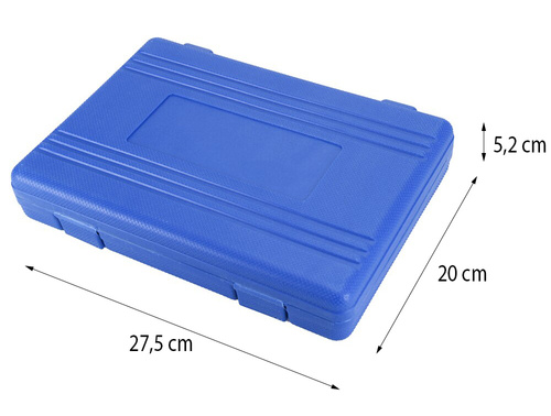 Kraftstoffdruckprüfer für Benzinmotoren | Kompressionsdruckmesser | 8 Elemente | 0-20 BAR | CPG-09