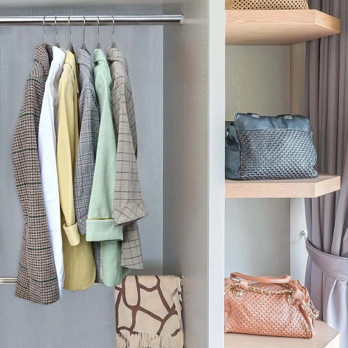 Samt-Kleiderbügel | Kleiderbügel-Set für den Schrank | HLD-Z08