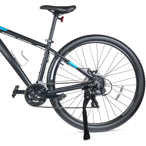 Fahrrad-Seitenständer verstärkt Pro+ | für Fahrräder 24–29 Zoll | stabil, geeignet für E-Bike, MTB und Citybike, verstellbar | LGA-28