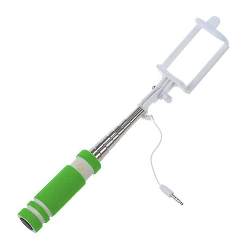 Teleskopischer Selfie-Stick für Telefon mit Jack-Kabel zur Fernauslösung des Auslösers | Z-08