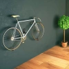 Klappbarer Fahrradständer für die Wand | Robuster Fahrradständer aus Stahl | Wandhaken mit Radhalterungen | J-304
