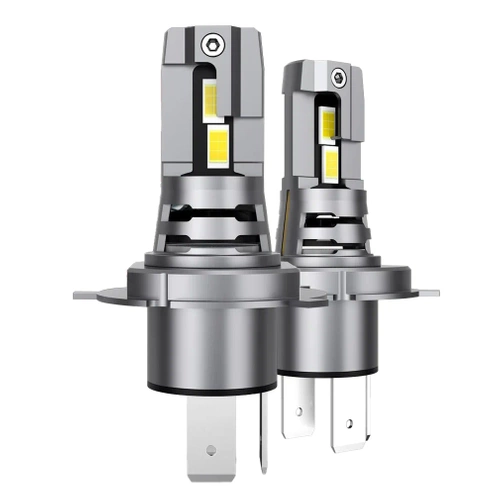 Set H4 Glühbirnen | LED-Fernlicht | Abblendlicht | Starke Autolampen | I7S-H4