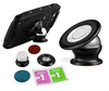 Magnetischer Aluminiumhalter für Telefon / Tablet / Navigation | M047-Schwarz