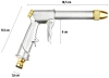 Gartenpistole aus Aluminium | Gartenschlauchpistole | YH-5026