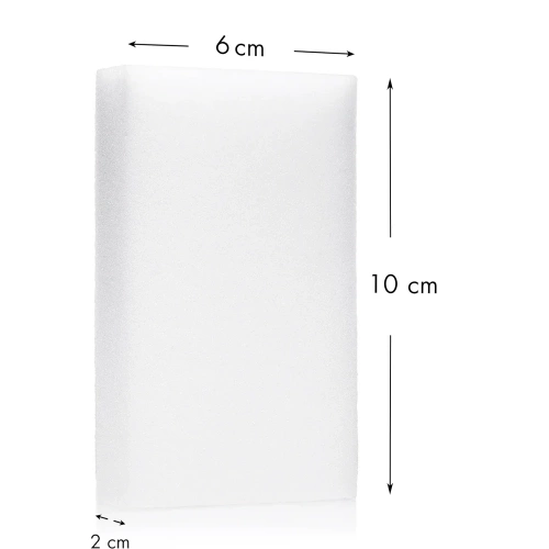 Reinigungsset | 5 Stück magische Schwämme 10x6 cm | MF-S10x6CM-W