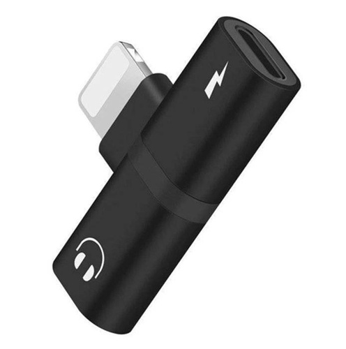 Lightning-Adapter - 2x Lightning | Audio-Adapter für das iPhone | UA-008