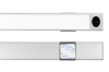 Möbel-Licht mit Bewegungssensor | Kabellose Nachttischlampe mit Sensor | LED-Unterbauleuchte 60 cm | HSL-S60CM-SILVER
